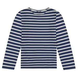 CLASSIC NAVY SAINT JAMES LONG SLEEVED BRETON STRIPED SAILOR SHIRT EXC COND